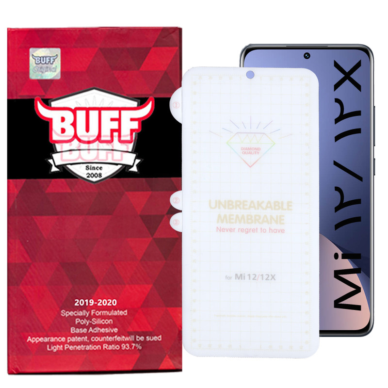 گلس گوشی شیائومی 12 / 12X بوف مدل Hydrogel - Buff Hydrogel Xiaomi 12x/12 Screen Protector