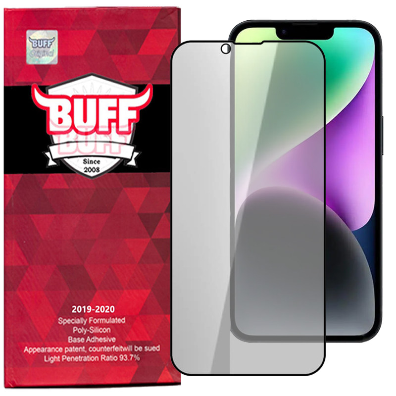 گلس گوشی اپل iPhone 14 بوف مدل Privacy - Buff Privacy Apple iPhone 14 Screen Protector