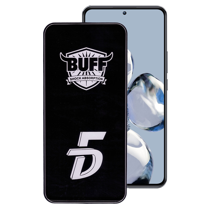 گلس گوشی شیائومی ردمی K50 Ultra / 12T / 12T Pro بوف مدل F33 5D - Buff F33 5D Xiaomi Redmi K50 Ultra / 12T / 12T Pro Glass Screen Protector