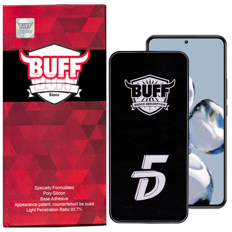 گلس گوشی شیائومی ردمی K50 Ultra / 12T / 12T Pro بوف مدل F33 5D - Buff F33 5D Xiaomi Redmi K50 Ultra / 12T / 12T Pro Glass Screen Protector