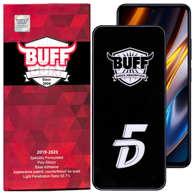 گلس گوشی شیائومی Redmi Note11T Pro Plus/  Note 11T Pro/ Poco X4 GT 5G بوف مدل F33 5D - Buff F33 5D Xiaomi Redmi Note 11T Pro /Redmi Note 11T Pro Plus / Poco X4 GT 5G Glass Screen Protector