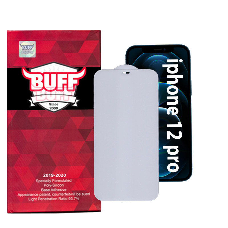 گلس گوشی iPhone 12 Pro بوف مدل 5D FP33 - Buff 5D FP33 iPhone 12 Pro Screen Protector