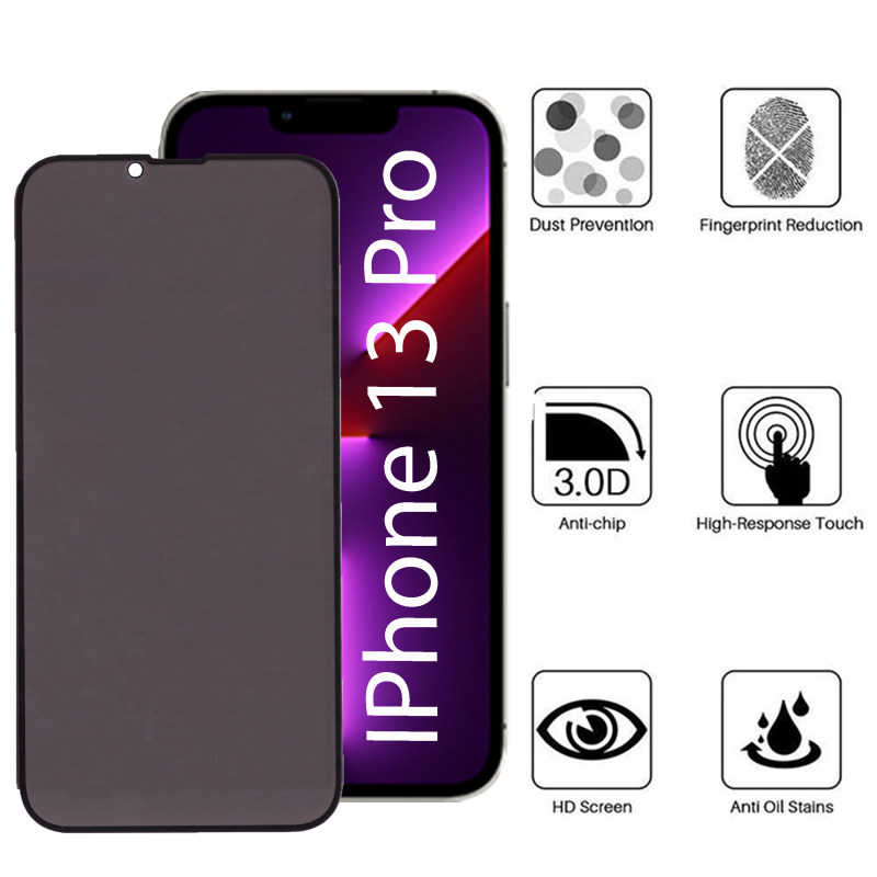 گلس گوشی اپل ایفون 13 پرو بوف حریم شخصی مدل Pr33 - Buff Privecy Pr33 iPhone 13 Pro Screen Protector