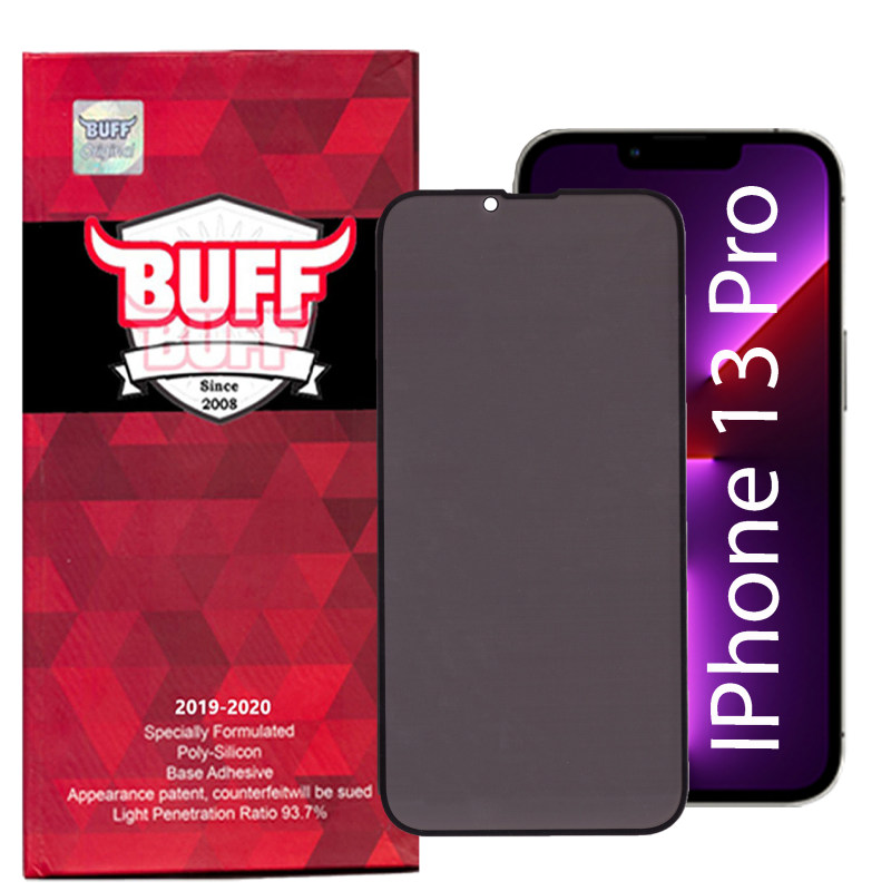 گلس گوشی اپل ایفون 13 پرو بوف حریم شخصی مدل Pr33 - Buff Privecy Pr33 iPhone 13 Pro Screen Protector