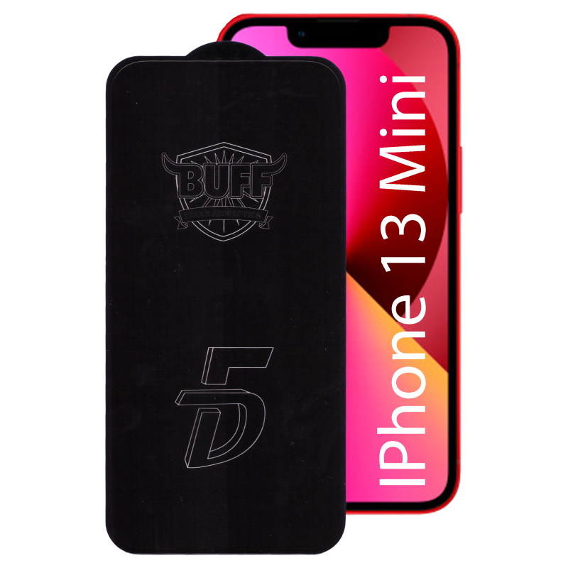 گلس گوشی اپل iPhone 13 Mini بوف مدل 5D F33 - Buff 5D F33 Apple iPhone 13 Mini Screen Protecor