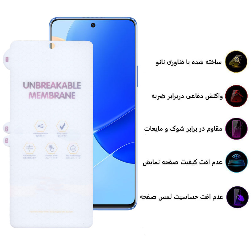 گلس گوشی هوآوی Nova 9 Se / 50 Se بوف مات مدل Hydrogel-Matte - Buff Hydrogel-Matte Nova 9 Se / 50 Se Screen Protector