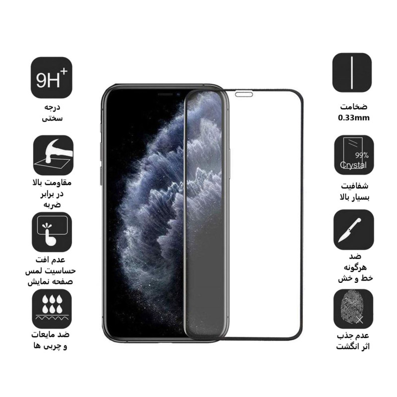 گلس گوشی اپل iPhone 11 بوف مات مدل Fm33 - Buff matte Fm33 Iphone 11 Screen Protector