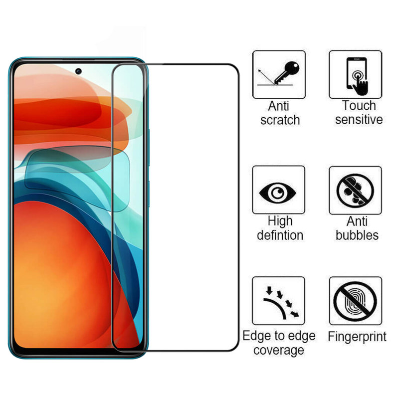 گلس گوشی شیائومی Poco X3 GT/Redmi Note 10 Pro 5G بوف 5D مدل F33 - Buff 5D F33 Poco X3 GT/Redmi Note 10 Pro 5G Screen Protector