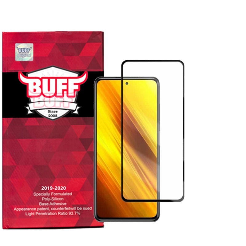 گلس گوشی شیائومی پوکو X3 بوف 5D مدل F33 - Buff 5D F33 Poco X3 Screen Protector