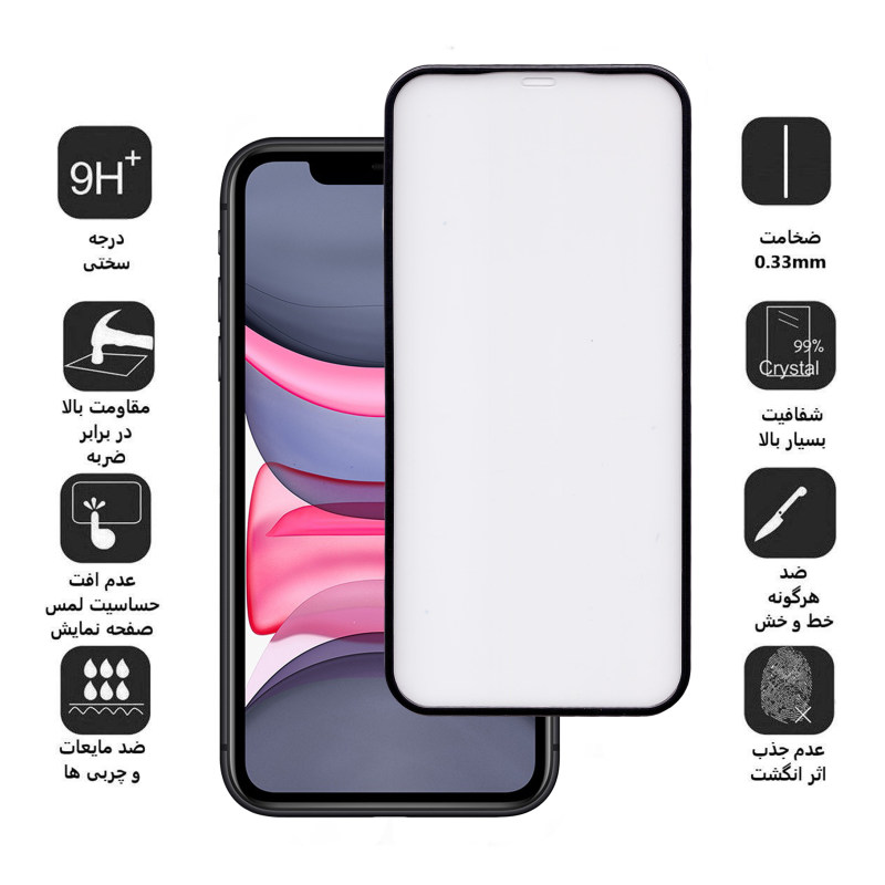 گلس گوشی اپل iPhone XR / 11 بوف مدل AirBag - Buff Airbag iPhone XR / 11 Screen Protecor