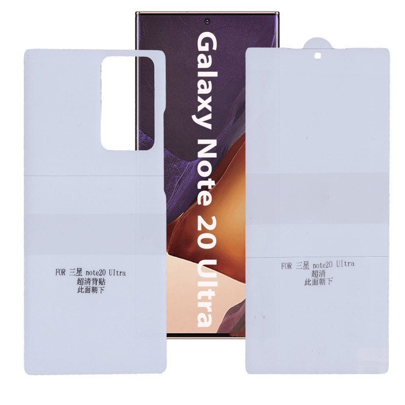 محافظ صفحه نمایش و پشت گوشی Galaxy Note 20 Ultra بوف مدل Epic16 - Buff Epic16 Samsung Galaxy Note 20 Ultra Screen Protecor