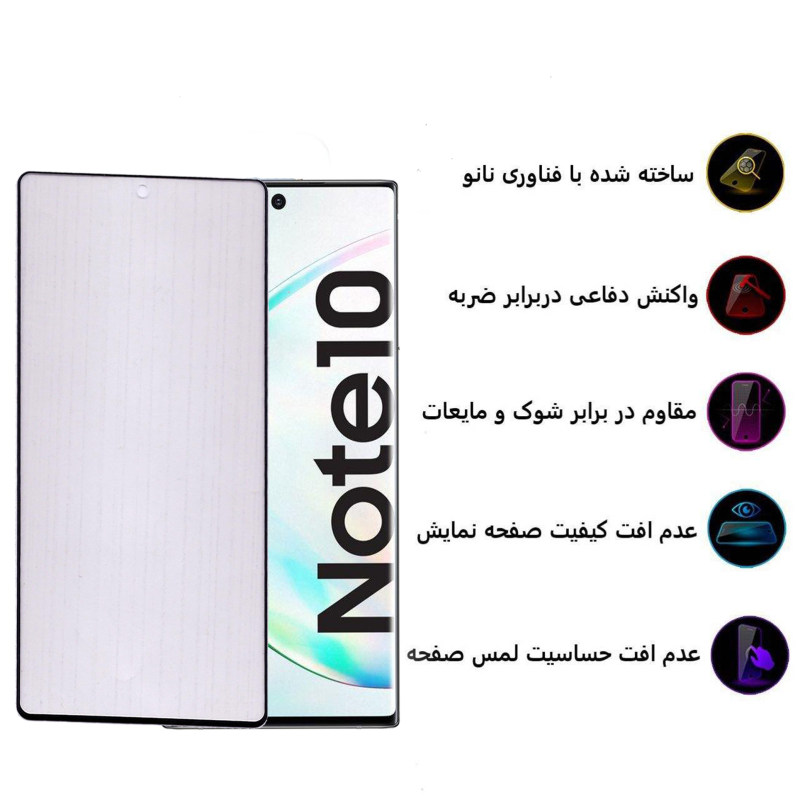 گلس گوشی سامسونگ Galaxy note 10 بوف مدل Slcm02 - Buff Slcm02 Samsung Galaxy Note 10 Screen Protecor