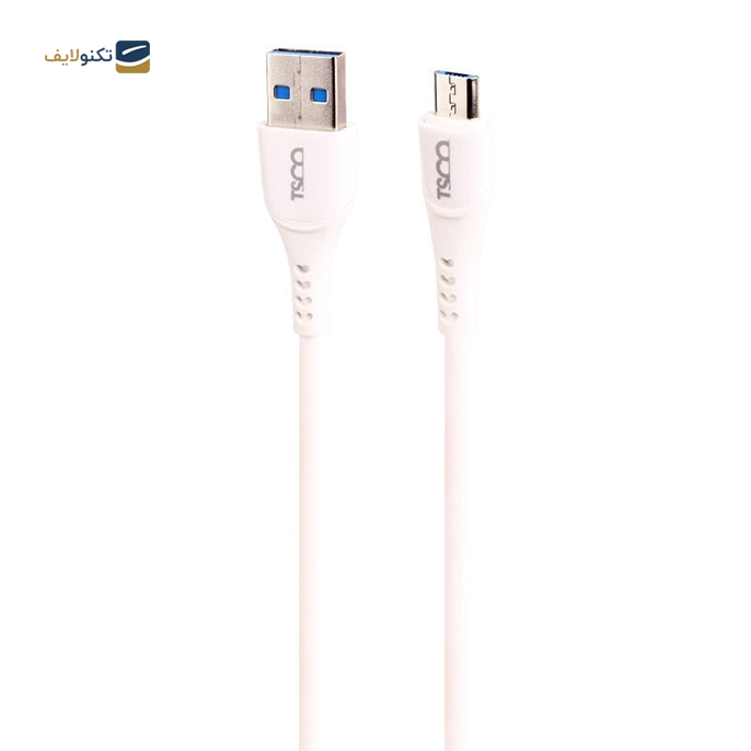 کابل میکرو یو اس بی تسکو مدل TCA450 طول 1 متر - TSCO TCA450 2A 1m MicroUSB Cable