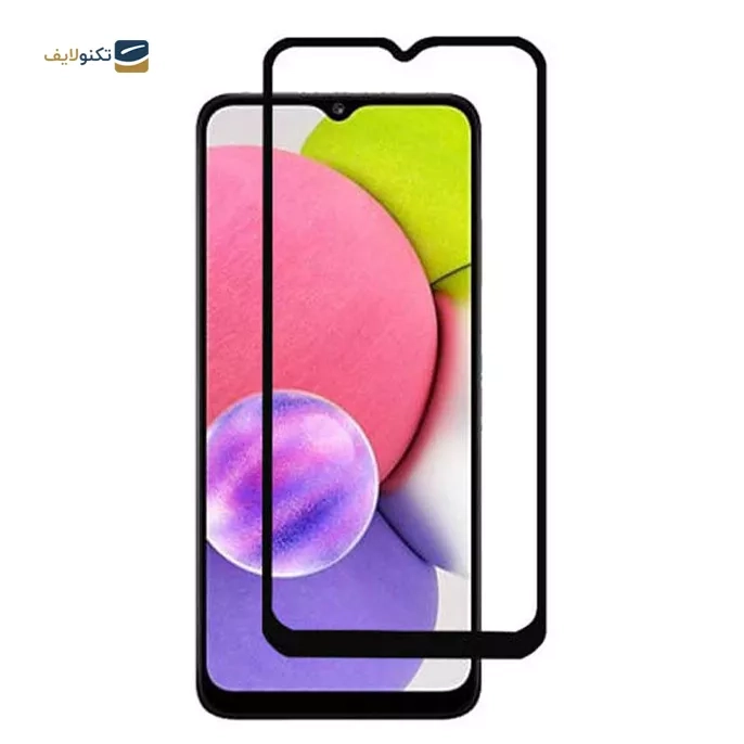 گلس گوشی سامسونگ Galaxy A03 مدل شیشه ای - گلس گوشی سامسونگ Galaxy A03 مدل شیشه ای