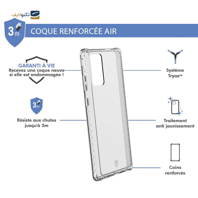 کاور گوشی سامسونگ گلکسی نوت 20 5G فورس مدل FCAIRGN20T - Force FCAIRGN20T Cover for Samsung Galaxy Note 20 5G