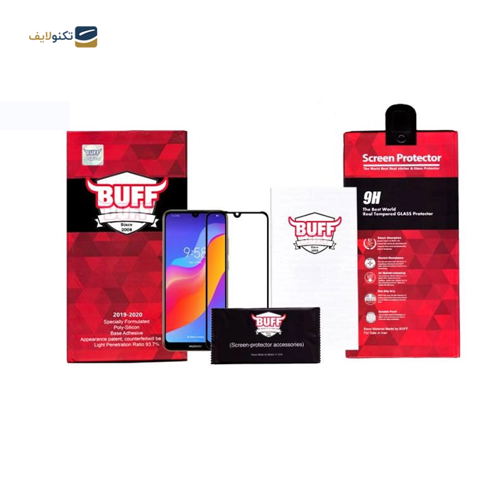 گلس گوشی هواوی Y7 Prime 2019 بوف 5D مدل F33 - Buff Huawei Y7 Prime 2019 Screen Protector