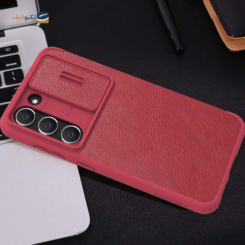 کیف کلاسوری گوشی سامسونگ Galaxy S23 Plus نیلکین مدل Qin Pro Leather Case - Nillkin Qin Pro Leather Case for Galaxy S23 Plus
