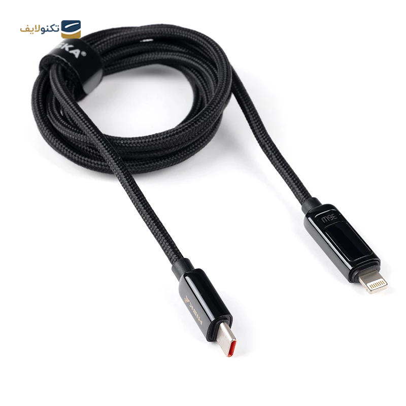 کابل تبدیل Type-C به لایتنینگ هیسکا مدل LX-14CI طول 1.2 متر - Hiska Type-C to Lightning LX-14CI Cable 1.2M