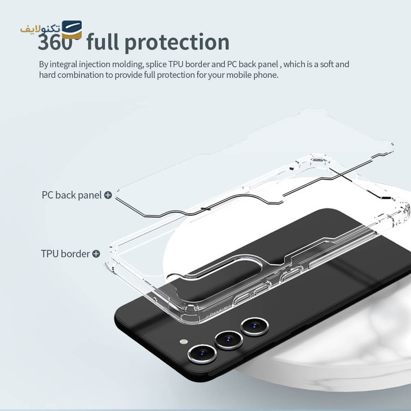 قاب Galaxy S23 نیلکین Nature TPU Pro - Nillkin Nature TPU Pro Series Case For Samsung Galaxy S23