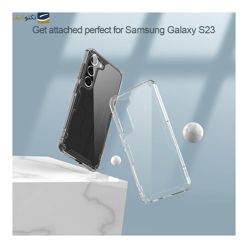 قاب Galaxy S23 نیلکین Nature TPU Pro - Nillkin Nature TPU Pro Series Case For Samsung Galaxy S23