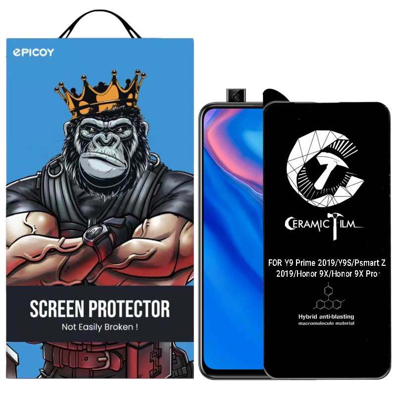 محافظ صفحه نمایش سرامیکی گوشی هوآوی Y9 Prime 2019/Y9s/P smart Z 2019 اپیکوی مدل CRM - Epicoy CRM Y9 Prime 2019/Y9s/P smart Z 2019 Ceramic Screen Protector