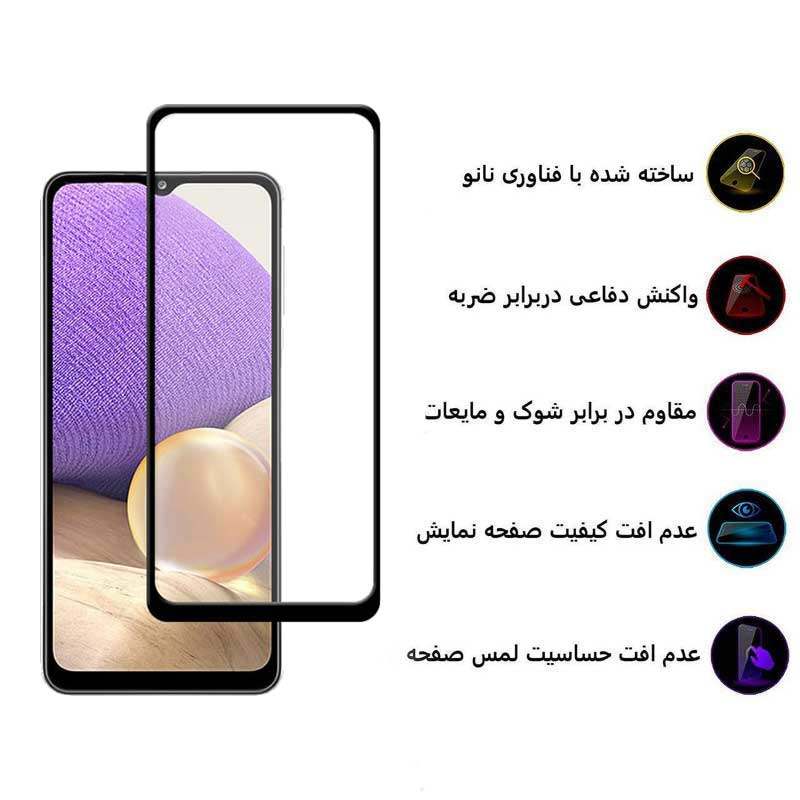 محافظ صفحه نمایش سرامیکی گوشی سامسونگ Galaxy A32 5G/ A12/ M32 5G/ M12 اپیکوی مدل CR7 - Epicoy CR7 Galaxy A32 5G/ A12/ M32 5G/ M12 Ceramic Screen Protector