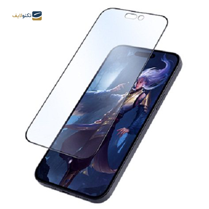  محافظ صفحه نمایش مات نیلکین مدل Fog Mirror matte مناسب برای گوشی iPhone 14 Pro Max - Nillkin Amazing Fog Mirror Full coverage matte tempered glass for AppleiPhone 14 Pro Max