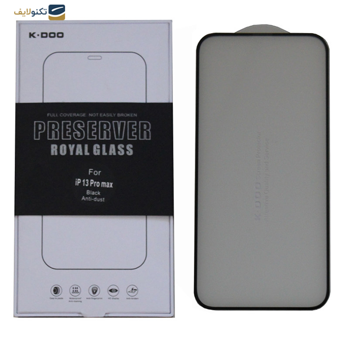  محافظ صفحه نمایش کی-دوو مدل Anti-dust مناسب برای گوشی  iphone 13 ProMax - K-DOO Anti-dust iphone 13 ProMax