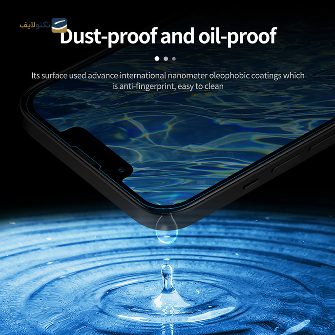 محافظ صفحه نمایش نیلکین مدل Amazing H Plus Pro مناسب برای گوشی iPhone 13 Pro Max - Nillkin Amazing H+ Pro tempered glass screen protector for Apple iPhone 13 Pro Max