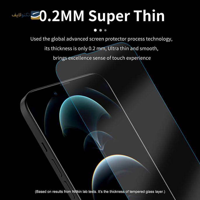  محافظ صفحه نمایش نیلکین مدل Amazing H Plus Pro مناسب برای گوشی iPhone 13 Pro Max - Nillkin Amazing H+ Pro tempered glass screen protector for Apple iPhone 13 Pro Max