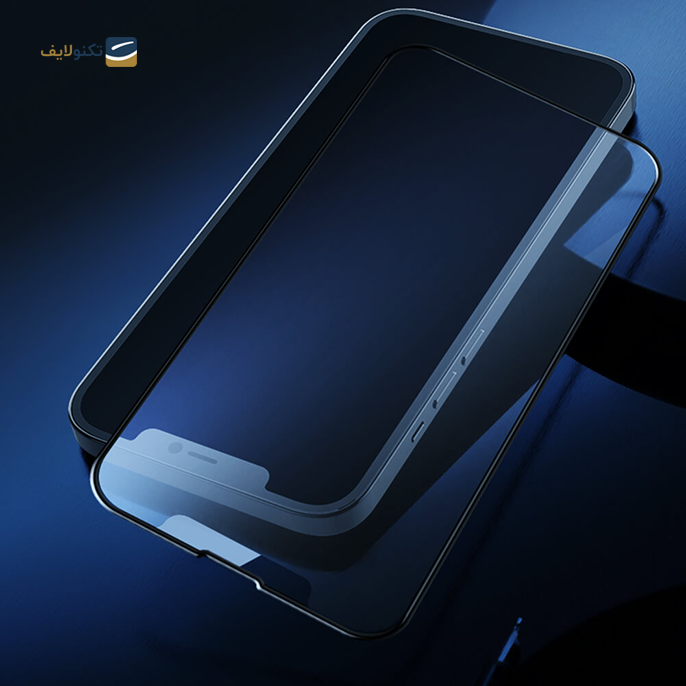  محافظ صفحه نمایش مات نیلکین مدل Amazing Fog Mirror مناسب برای گوشی iPhone 13 Pro Max - Nillkin Amazing Fog Mirror Full coverage matte tempered glass for Apple iPhone 13 Pro Max