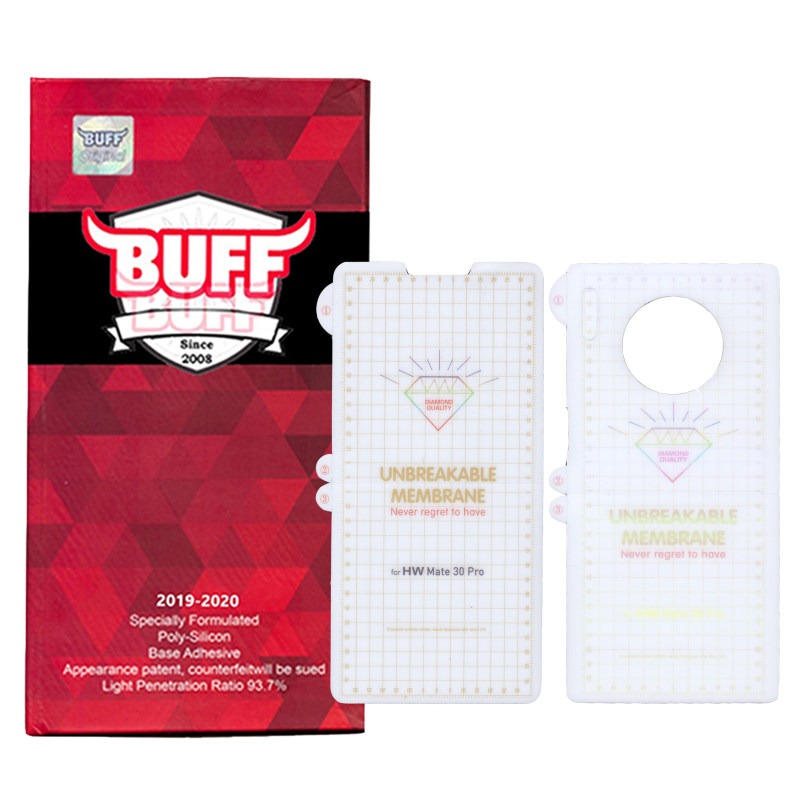 محافظ صفحه نمایش و پشت گوشی هواوی Mate 30 Pro بوف مدل Hg01 - Buff Hg01 Huawei Mate 30 Pro Screen Protector