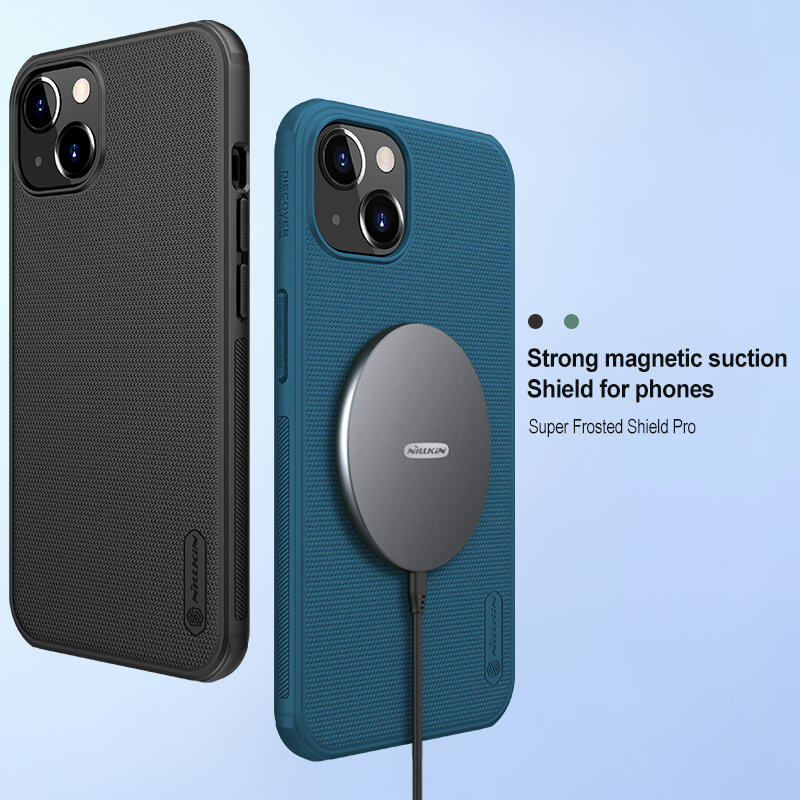 کاور گوشی اپل iPhone 13 - 14 نیلکین مدل Frosted Shield Pro Magnetic - Nillkin Frosted Shield Pro Magnetic cover for iPhone 13 - 14
