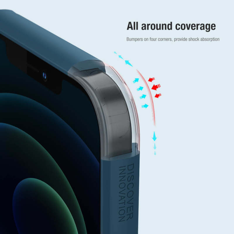 کاور گوشی اپل iPhone 13 - 14 نیلکین مدل Frosted Shield Pro Magnetic - Nillkin Frosted Shield Pro Magnetic cover for iPhone 13 - 14