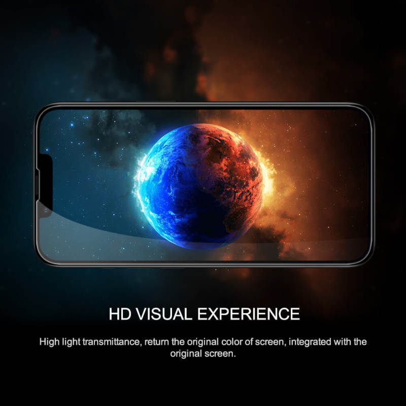 گلس گوشی اپل iPhone 13 Mini بوف مدل Nfx به همراه بیمه شکستگی - Buff Nfx Apple iPhone 13 Mini Glass Screen Protector