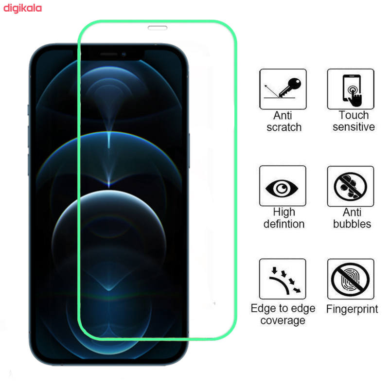 گلس گوشی اپل iPhone 12 Pro Max بوف مدل Neon - Buff Apple iPhone 12 Pro Neon Screen Protector