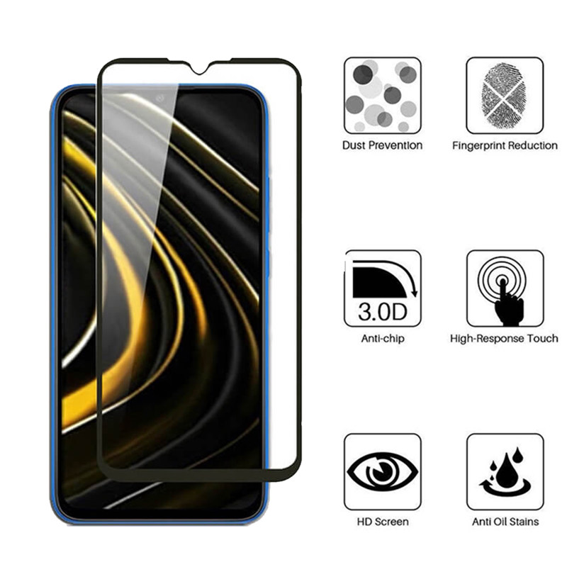 محافظ صفحه نمایش شیائومی پوکو M3 بوف سرامیکی مدل CF9 - Buff CF9 POCO M3 Ceramic Screen Protector