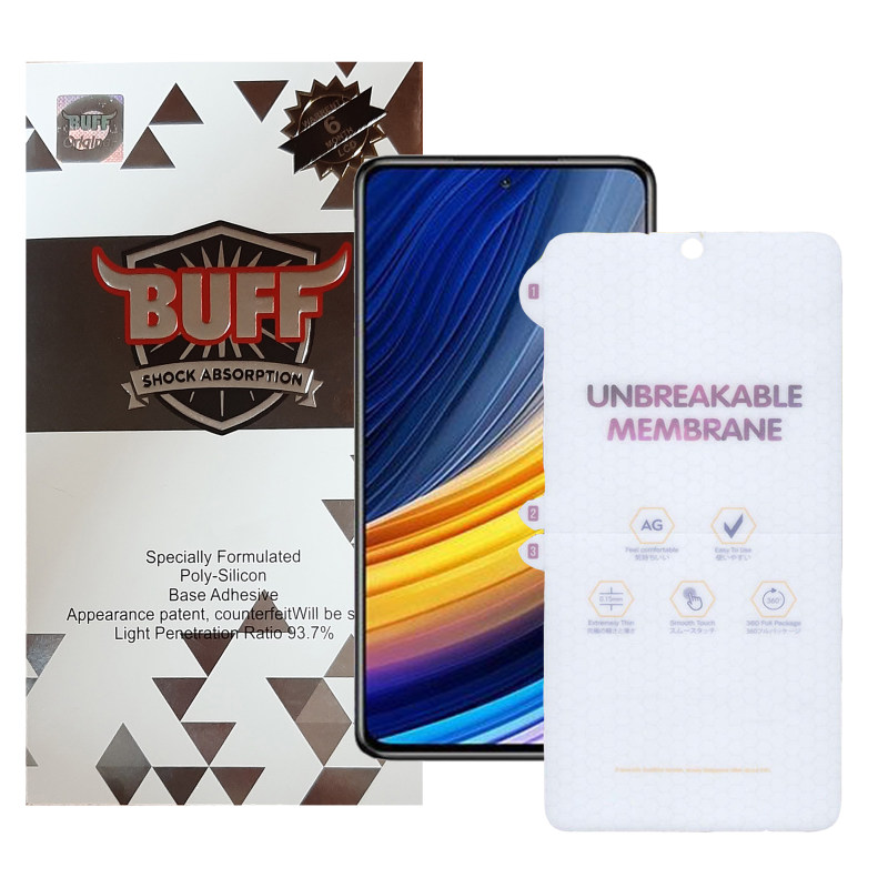 گلس گوشی پوکو x3 Pro بوف مات مدل HgM1 - Buff HgM1 Matte Poco X3 Pro Screen Protector