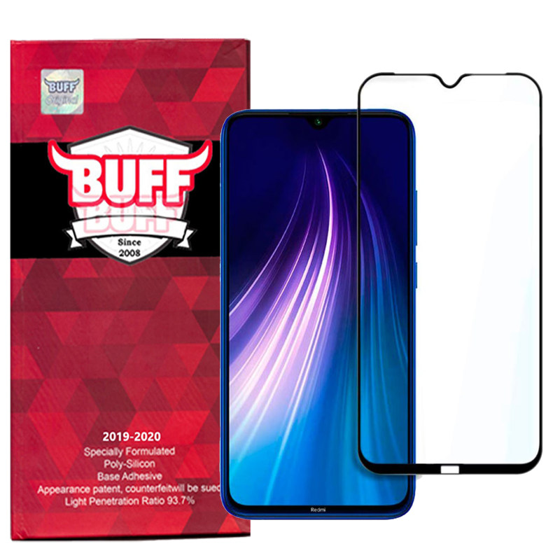 گلس گوشی شیائومی Redmi Note 8 / Note 8 2021 بوف 5D مدل F33 - Buff 5D F33 Redmi Note 8 / Redmi Note 8 2021 Screen Protector