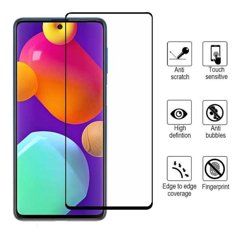 گلس گوشی سامسونگ Galaxy F62 / M62 /A81/A91 بوف 5D مدل F33 - Buff 5D F33 Galaxy F62 / M62 /A81/A91 Screen Protector