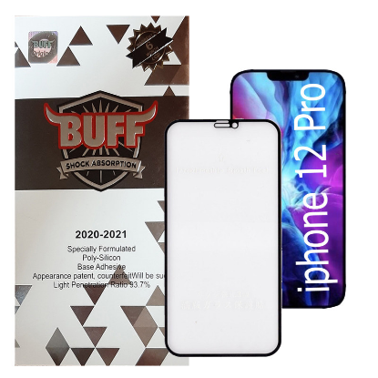 گلس گوشی اپل iPhone 12 Pro بوف مات مدل Fm33 - Buff Fm33 Apple iPhone 12 Pro Matte Glass Screen Protector
