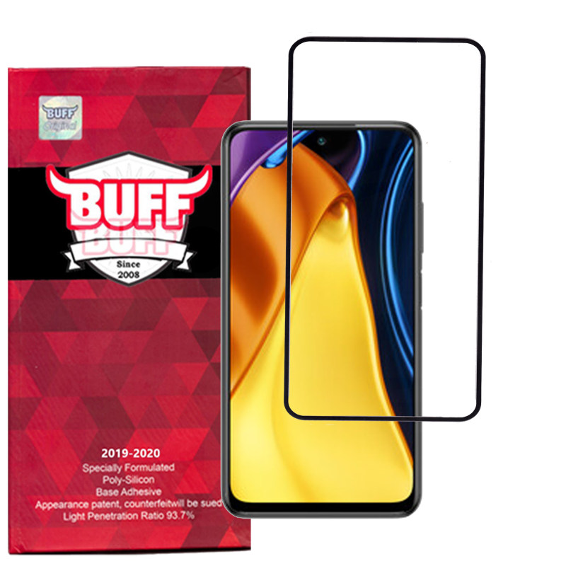 گلس گوشی شیائومی Poco M3 Pro 4G / Poco M3 Pro 5G / Redmi Note 10 5G / ردمی نوت 10T 4G / Redmi Note 10T 5G بوف مدل F33 5D - Buff F33 5D Xiaomi Poco M3 Pro 4G / Poco M3 Pro 5G / Redmi Note 10 5G/ Redmi Note 10T 4G / Redmi Note 10T 5G Glass Screen Protector