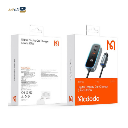 شارژر فندکی مک دودو مدل CC-1900 - Mcdodo CC-1900 car Charger