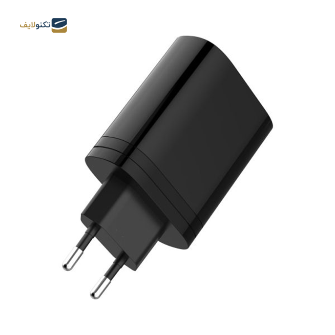 شارژ دیواری تسکو مدل TTC 66 - TSCO TTC 66 2Port QC3 PD 3A 38W Type-C Travel Adapter With Type-C To Type-C Cable