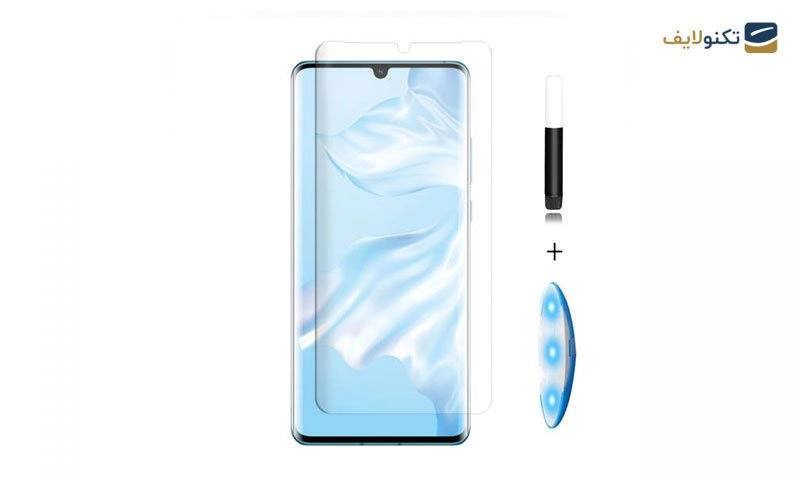 محافظ صفحه نمایش UV مناسب برای گوشی هواوی P30 Pro - 