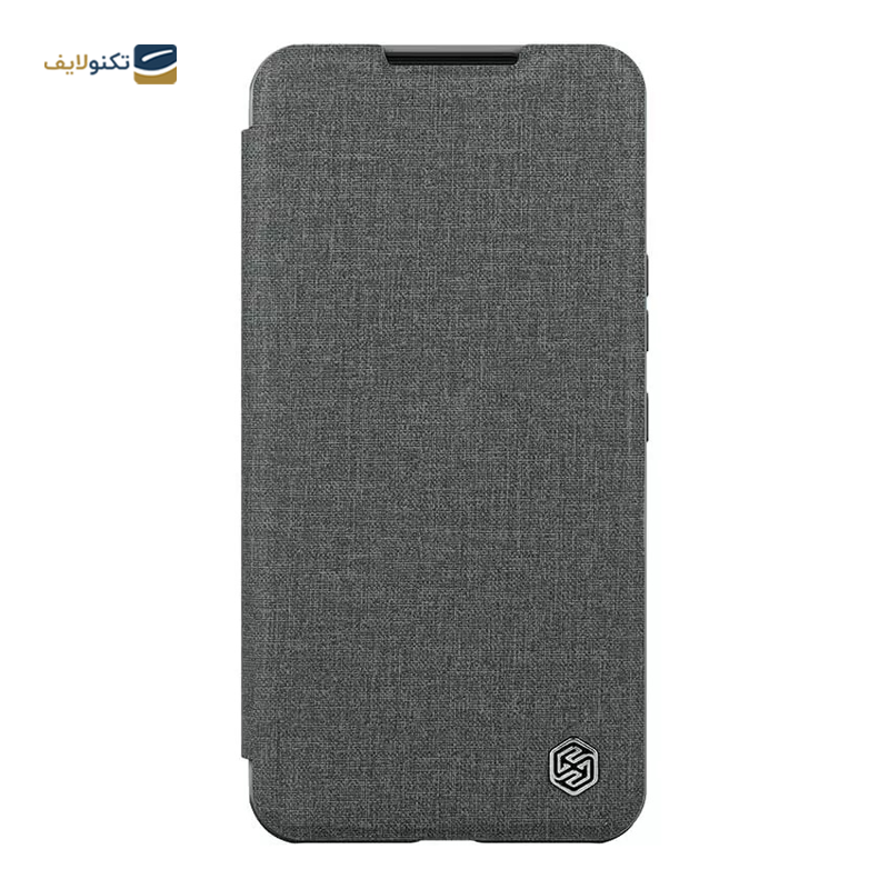 کیف کلاسوری گوشی سامسونگ Galaxy S23 Plus نیلکین مدل Qin Pro Plain Cloth - Nillkin Qin Pro Plain Cloth Cover For Galaxy S23 Plus