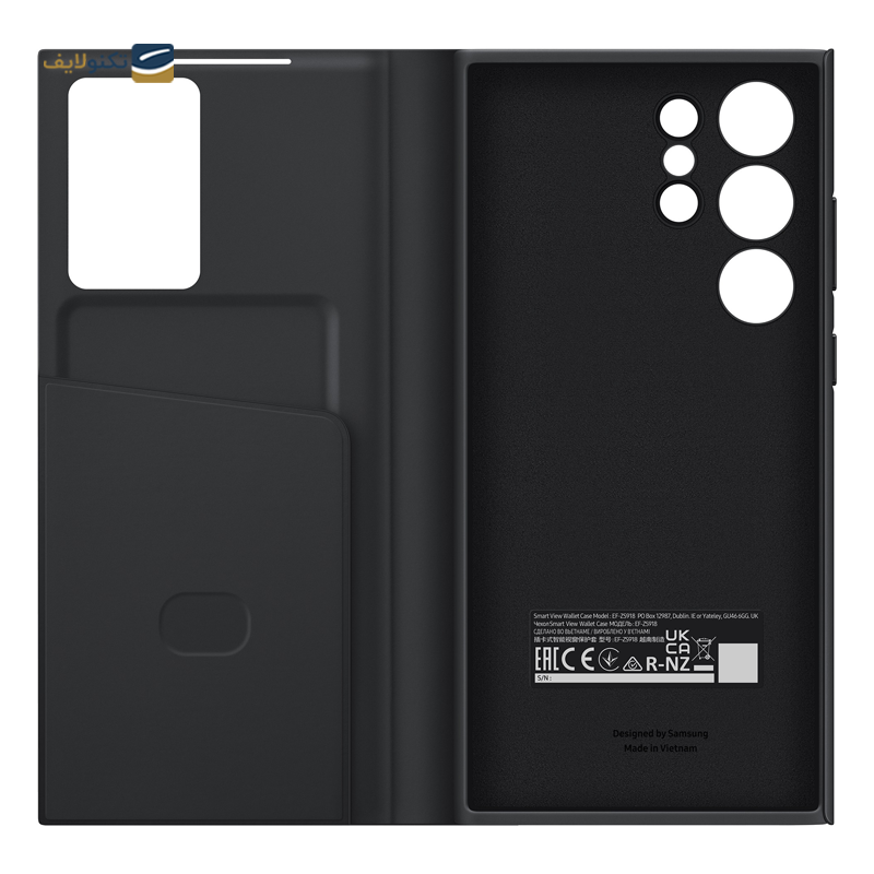 کیف هوشمند سامسونگ مدل Wallet Case مناسب برای گوشی Galaxy S23 Ultra - Samsung Smart View Wallet Case For Samsung Galaxy S23 Ultra