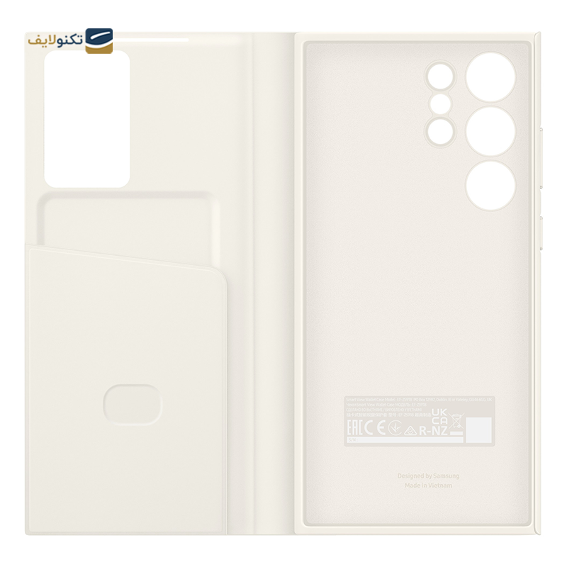 کیف هوشمند سامسونگ مدل Wallet Case مناسب برای گوشی Galaxy S23 Ultra - Samsung Smart View Wallet Case For Samsung Galaxy S23 Ultra