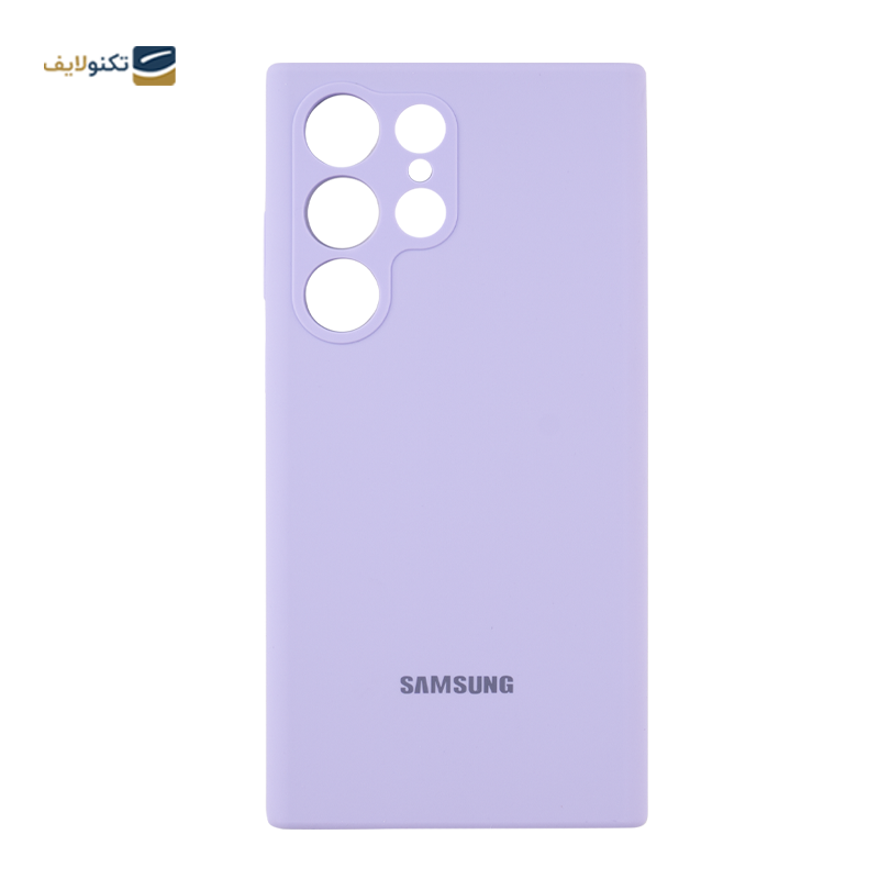 قاب گوشی سامسونگ گلکسی S23 اولترا سیلیکونی محافظ لنز دار - Silicone Cover for Samsung Galaxy S23 Ultra