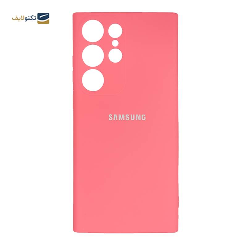 قاب گوشی سامسونگ گلکسی S23 اولترا سیلیکونی محافظ لنز دار - Silicone Cover for Samsung Galaxy S23 Ultra